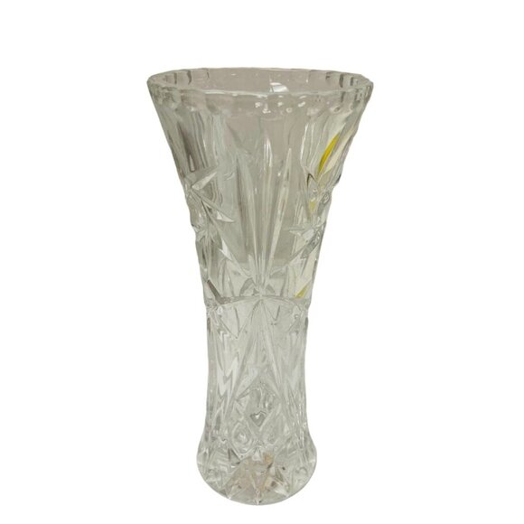 Vintage Lenox vase Pressed Glass Bud Vase Pinwheel Design 6" - Picture 5 of 7